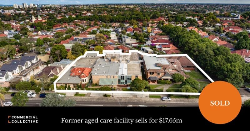 Vacant aged care home in Sydney's Inner West sells for $17.6M