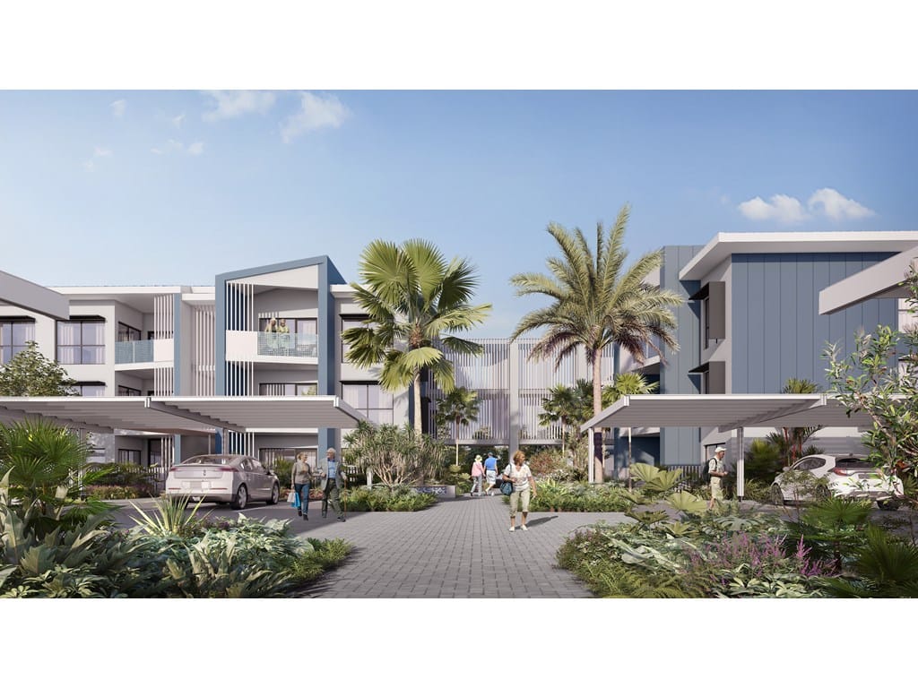 Queensland's biggest social housing project includes two-bedroom homes for people over 55