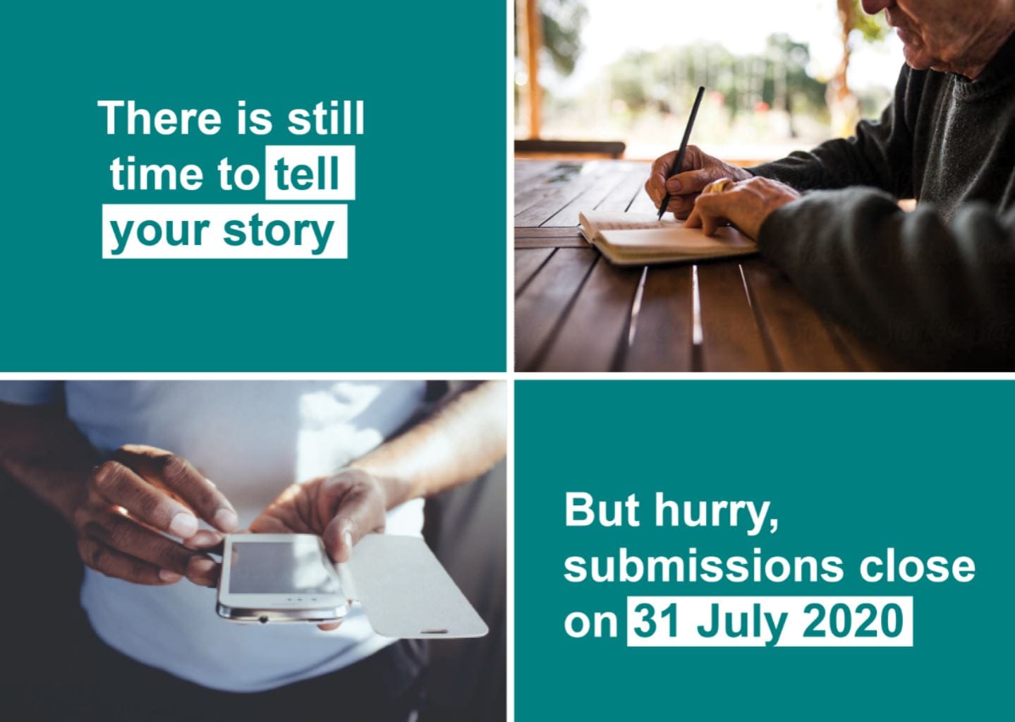 Reminder: Royal Commission submissions – including on impact of COVID – close on 31 July – plus submissions on funding and financing due by 4 August