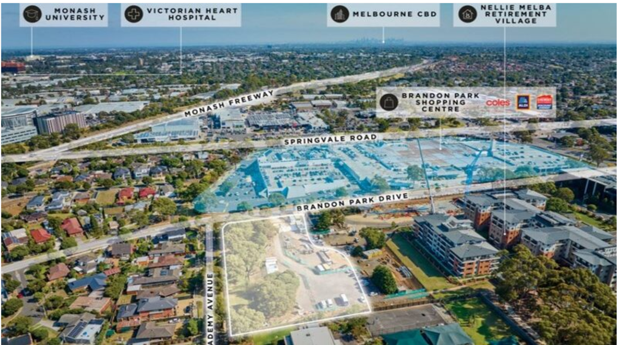 Ryman continues to sell off its Australian land bank, with the disposal of spare space next to its first village in Wheelers Hill