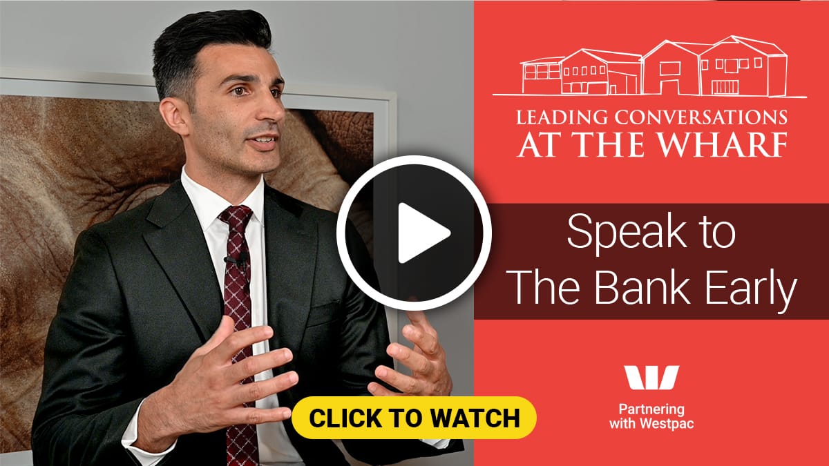 Conversations at the Wharf: The unexpected benefits of talking to the bank about projects early