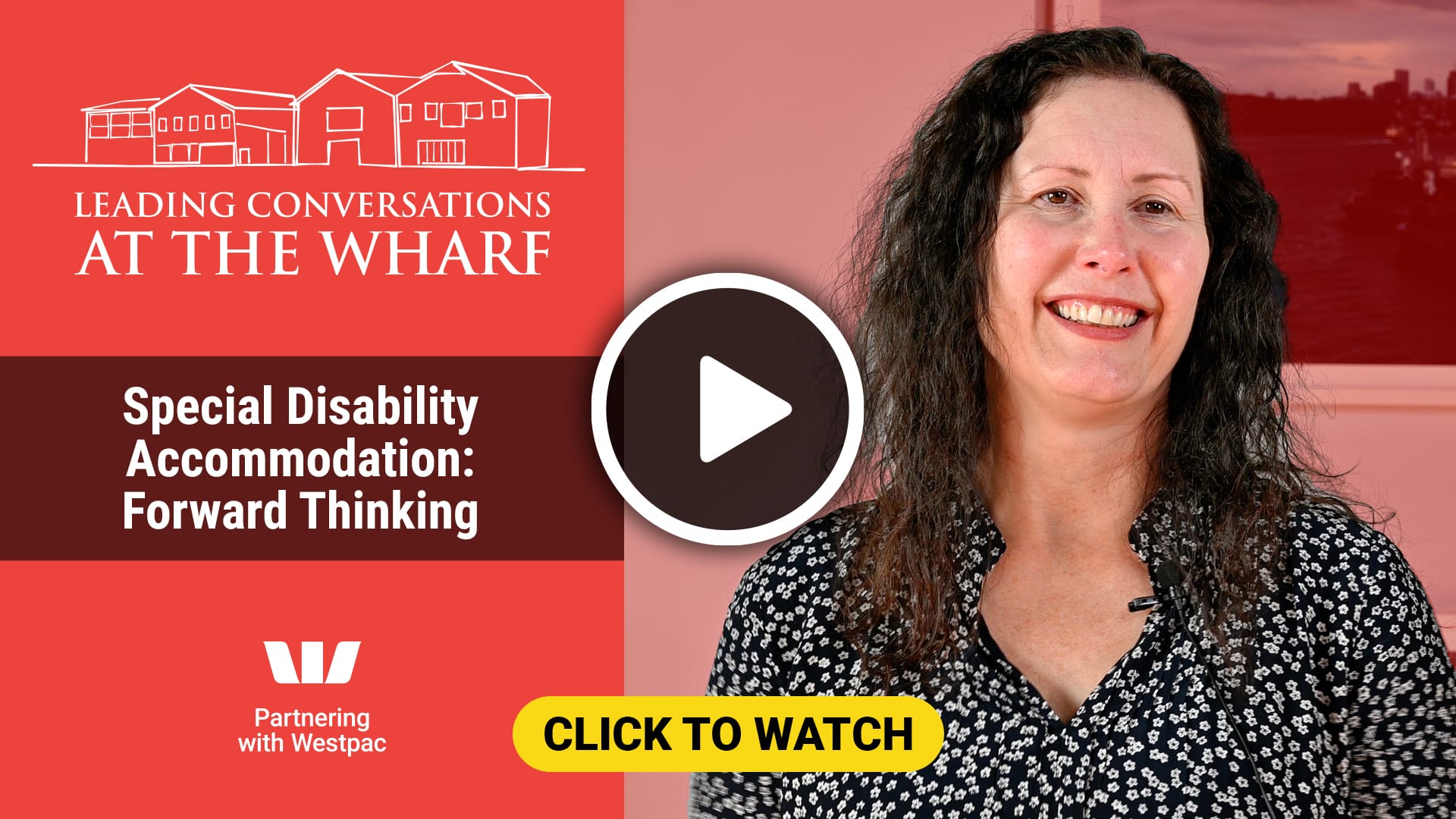 Conversations at the Wharf: Forward Thinking About Special Disability Accommodation