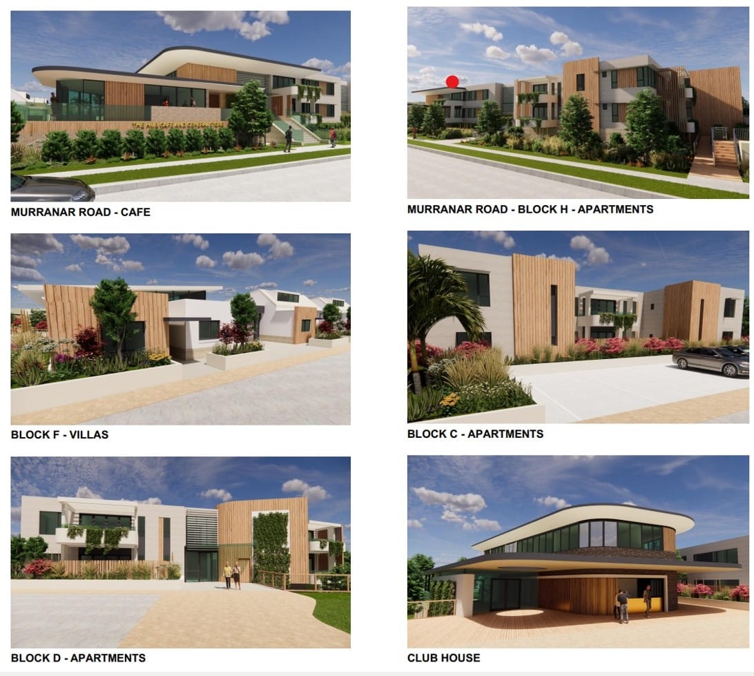 New plans for the redevelopment of Elements retirement facility at IRT Towradgi Beach on NSW South Coast unveiled