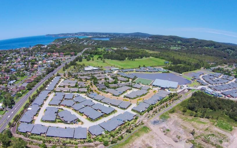 New villas prove a sell-out for RetireAustralia on the NSW Central Coast