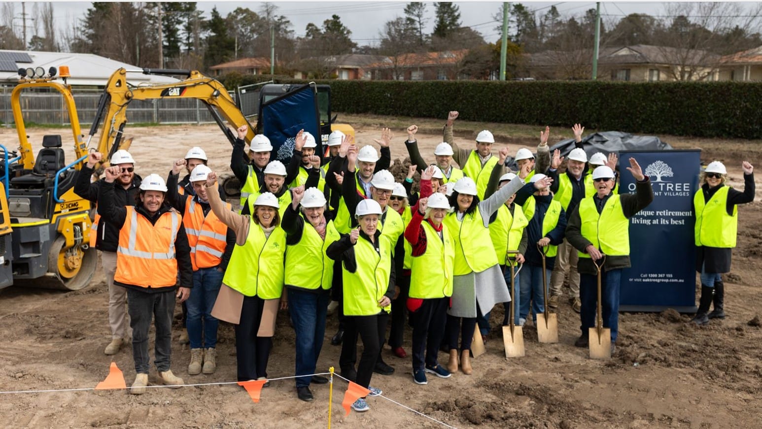 Aware Super-owned Oak Tree building out five retirement villages in NSW