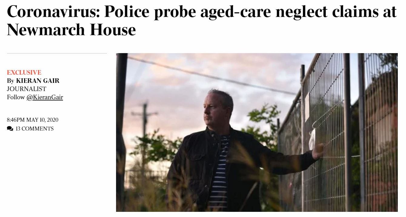 NSW Police investigating Newmarch House ‘neglect’: The Australian