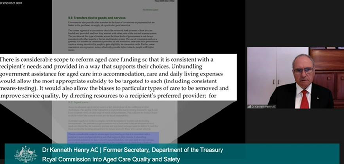 Hypothecated levy would work but only with Government oversight - Professor Ken Henry