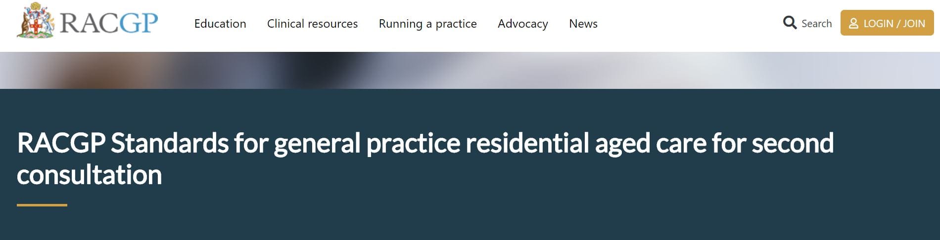 GPs put their own voluntary aged care standards out for second round of consultation – onus on providers to monitor prescription of psychotropic drugs