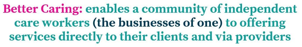 Peter Scutt offers Better Caring to Village and Home Care operators