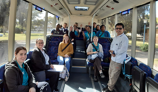 WA provider Amana Living using its buses to get aged care workers vaccinated
