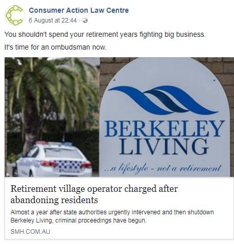 Adele Ferguson and Sarah Danckert highlight consumer group criticism of RLC Code of Conduct