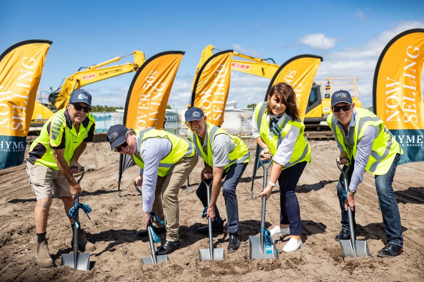 Serenitas breaks ground on multi-million-dollar Thyme Evans Head clubhouse