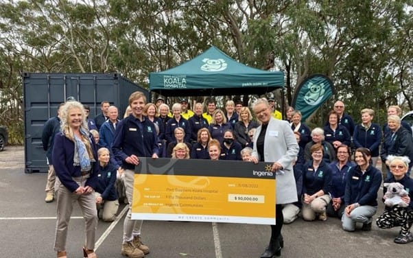 Ingenia in $100,000 three-year partnership with Port Stephens Koala Hospital in NSW