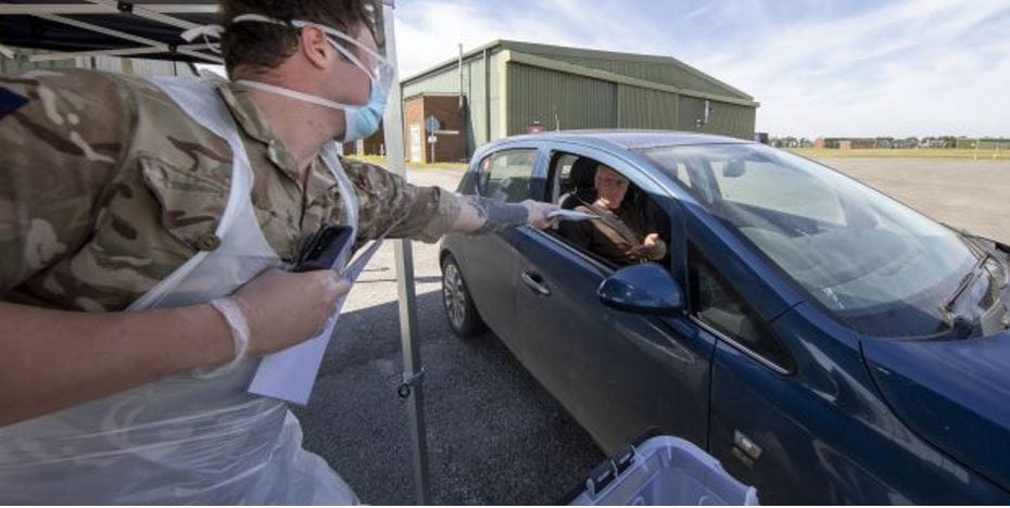 UK: armed forces to test aged care staff for COVID-19 using mobile units