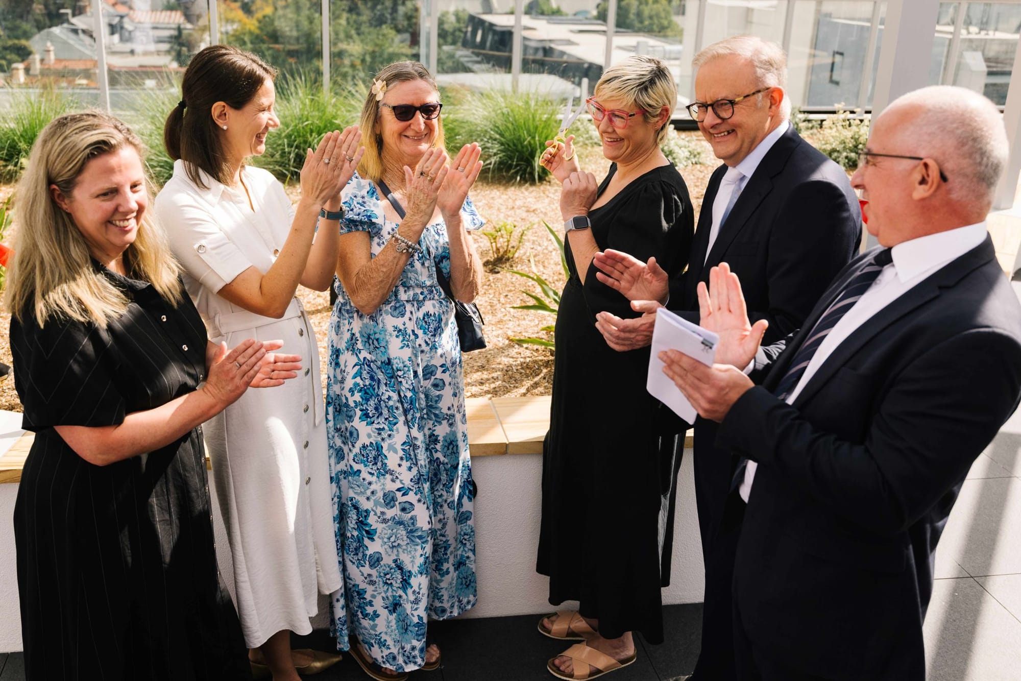 Social and senior housing. 33 desperate Northern Beaches women turned away each month. How can the Prime Minister smile?