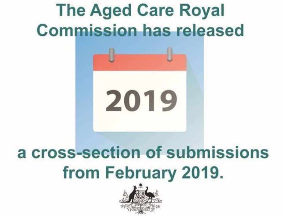 Aged Care Royal Commission publishes next round of submissions – only families and staff, no providers