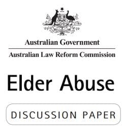 2% of aged care complaints involve abuse says this weeks Australian Law Reform Commission Discussion Paper - lowest internationally
