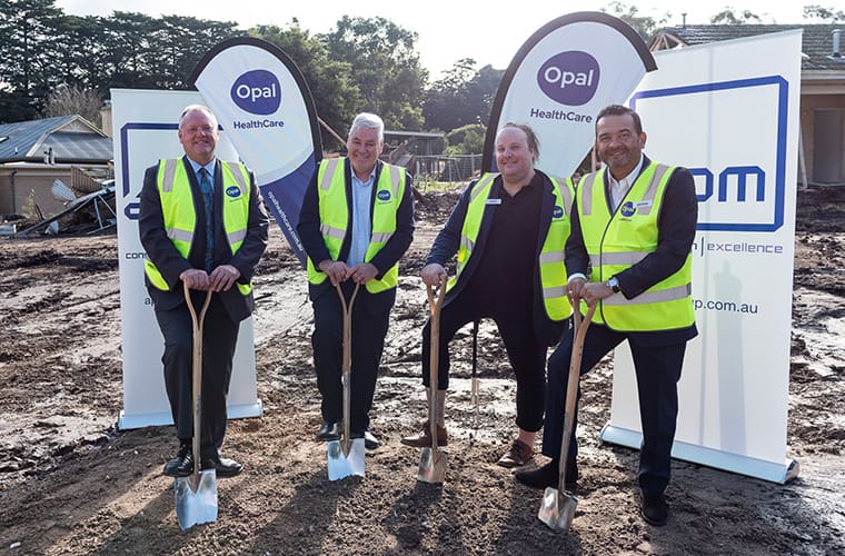 First sod turned at Opal HealthCare’s Croydon Grove Care Community in Melbourne