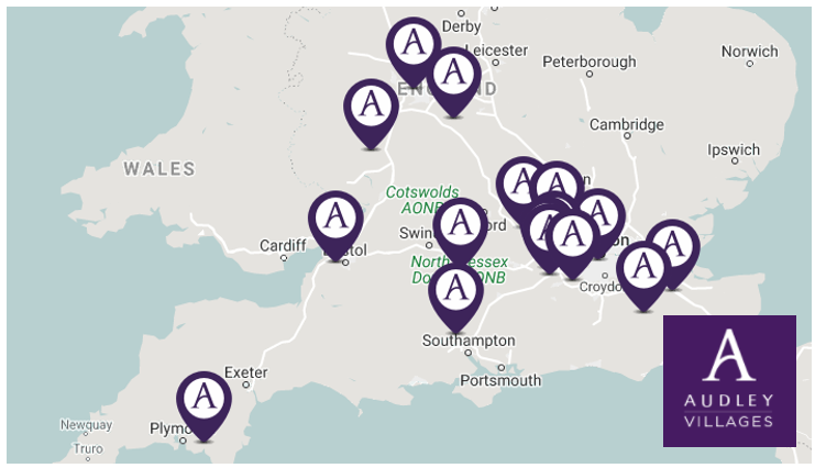 More UK village sector action: BlackRock invests $183.5M for a 75% stake in village developer Audley targeting vacant retail precincts