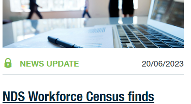 Disability workers are moving to jobs in aged care