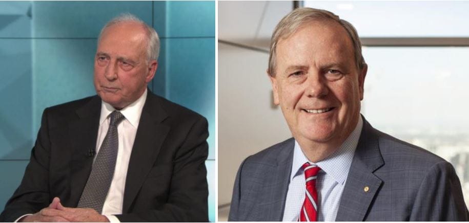 Royal Commission brings out the big guns: Paul Keating and Peter Costello to give evidence at funding and financing hearing