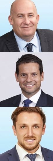 Property team Smith, Nicholson and Koumoukelis depart Colliers for CBRE