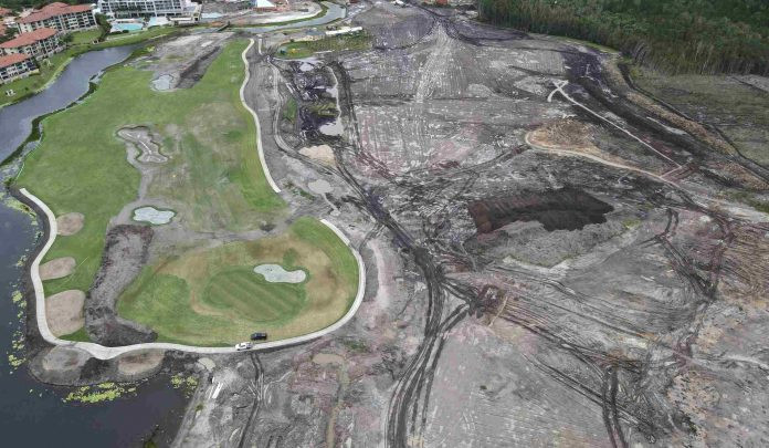 Building commences on shaved-off Greg Norman golf course for $70M Palm Lake Resort Pelican Waters on QLD’s Sunshine Coast