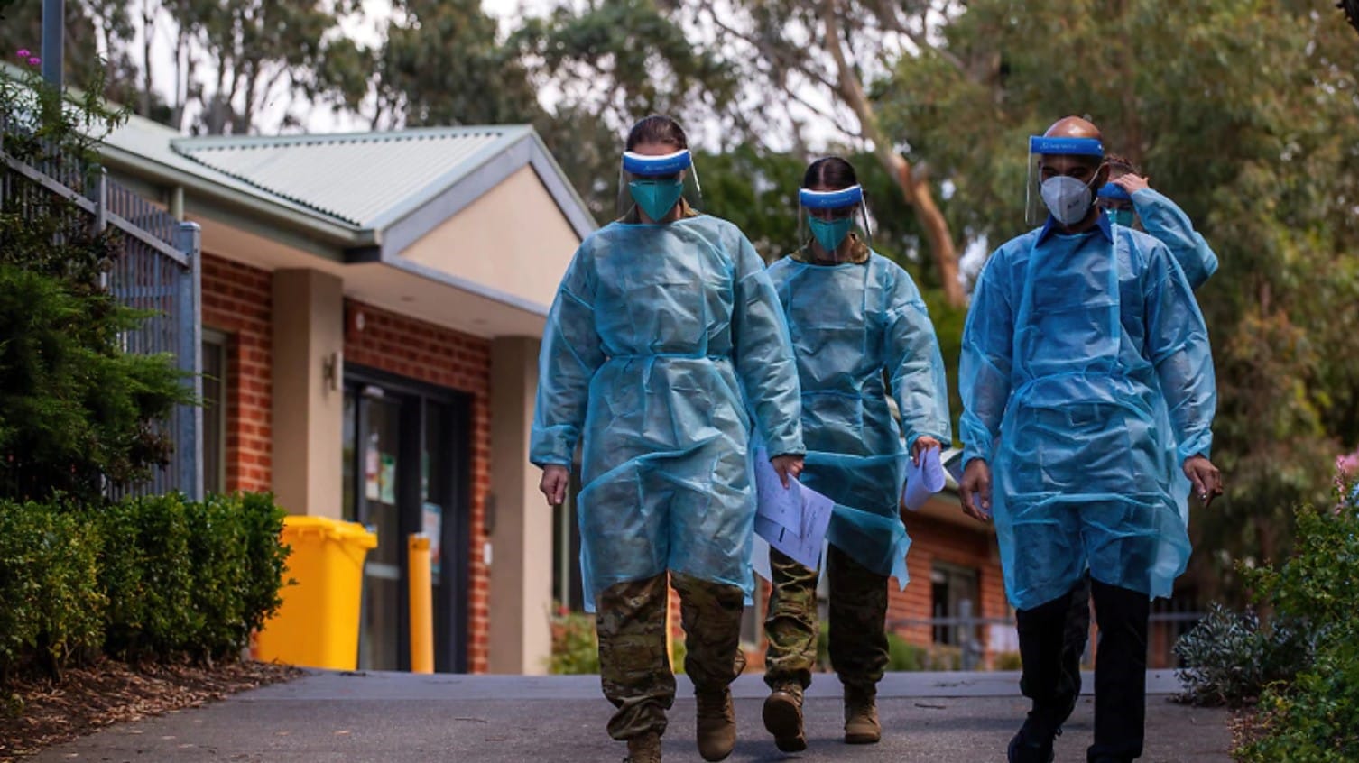 ADF ‘‘flying squads’’ to support QLD and VIC aged care homes first