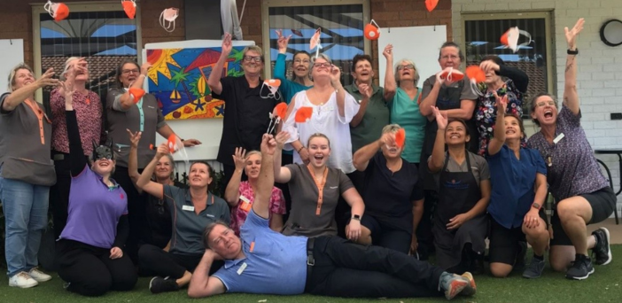 Masks are off (mostly) as COVID-19 situation improves in residential aged care