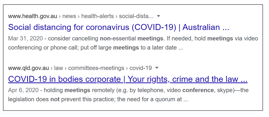 How to handle Resident Meetings under COVID-19 restrictions