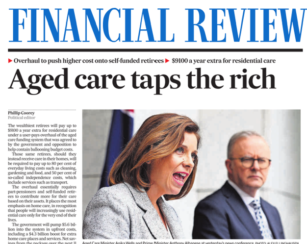 It may not be obvious but retirement living and land lease operators have received a ‘win’ in new aged care announcements