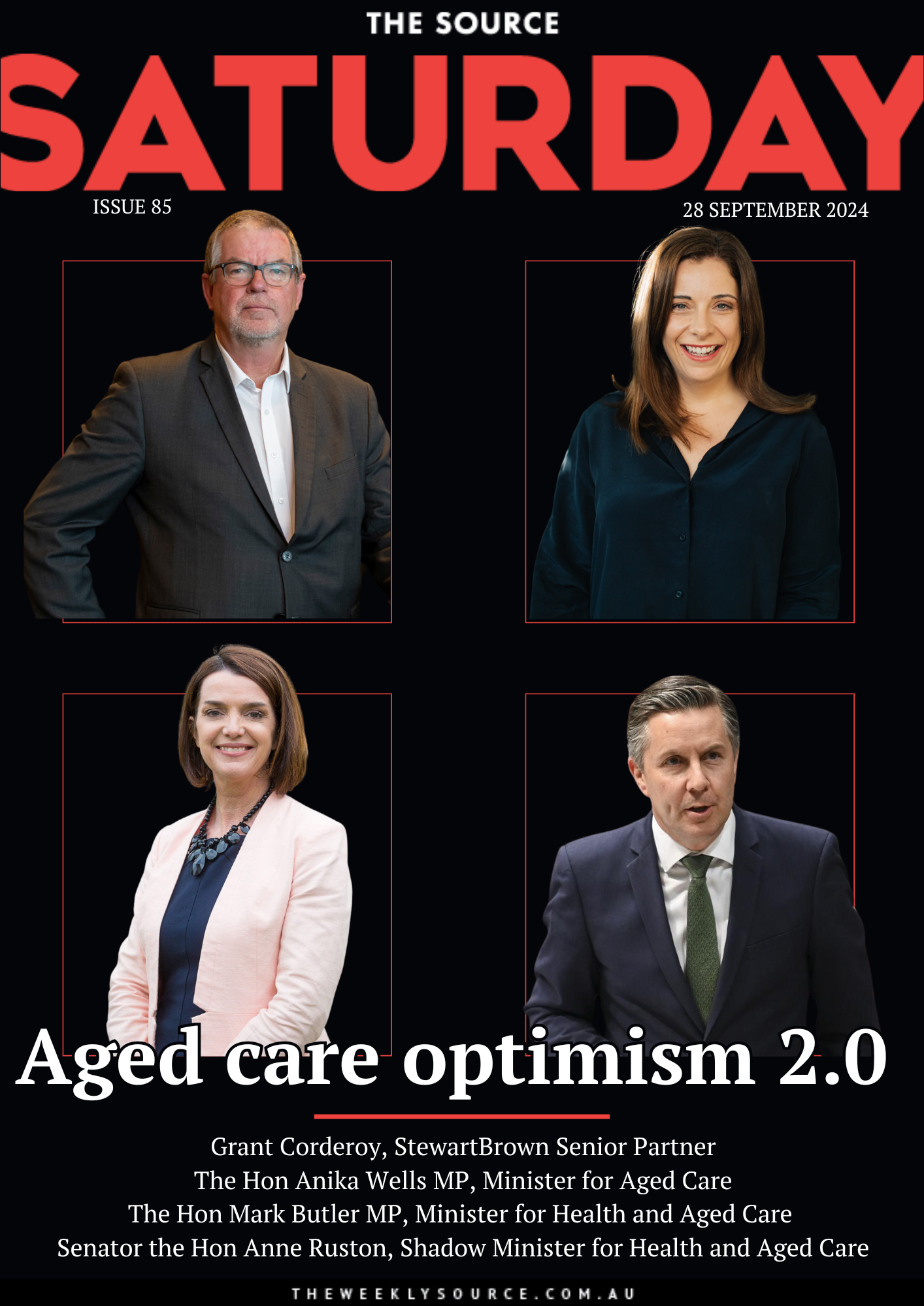Issue 85 | Aged care optimism 2.0