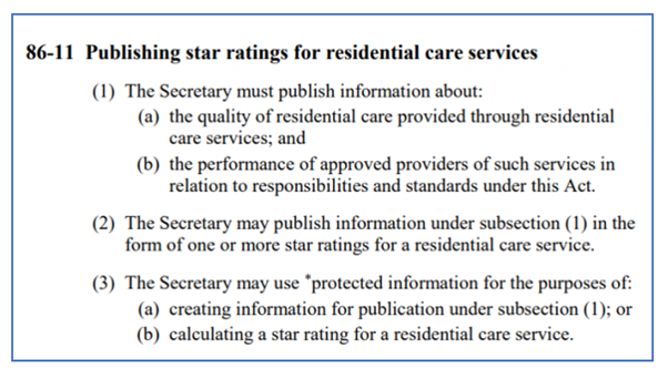Star ratings for aged care – who is talking about them?