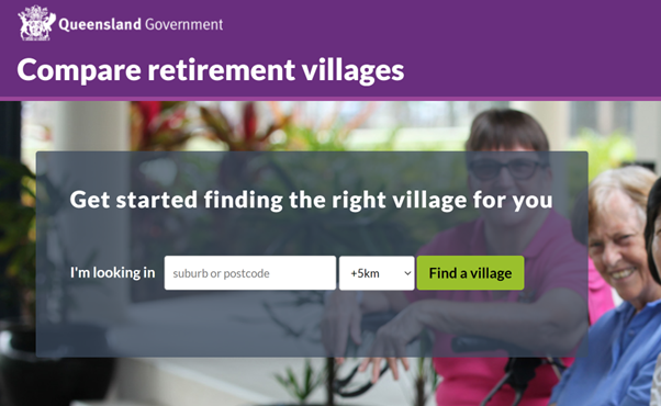 QLD Govt launches retirement village comparison site using mandatory operator data