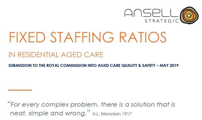 ANMF launches thinly veiled attack on Ansell Strategic’s Royal Commission submission on staffing ratios research