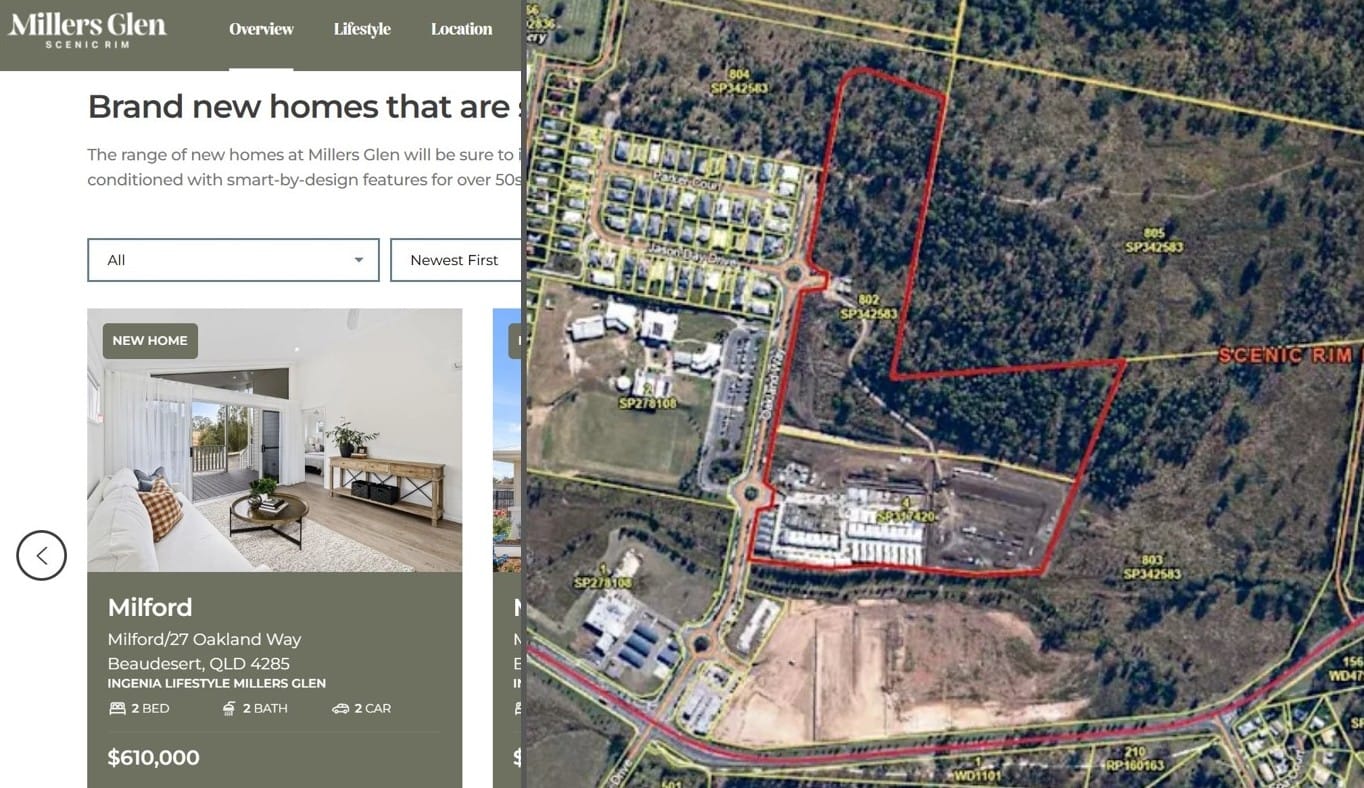 Ingenia Lifestyle seeks to triple the size of its Millers Glen Scenic Rim land lease community in QLD