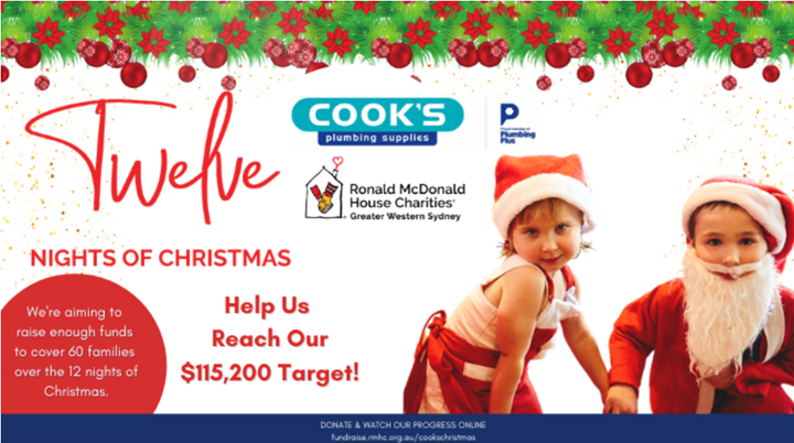 MJH Multi Residential Projects raises over $12,000 for Ronald McDonald House's Christmas Appeal