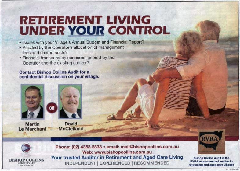 Attention village operators: accountants now offering advice on annual budgets