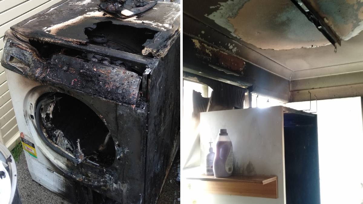Warning over clothes dryers after fire at Warrigal Community Village on NSW South Coast