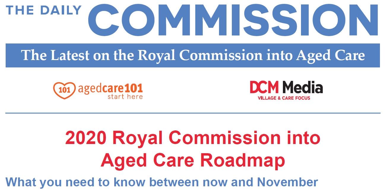 2020 Royal Commission into Aged Care Roadmap