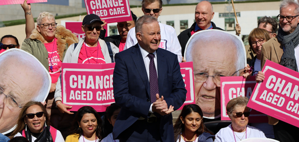 Government seeks to phase in FWC’s 15% aged care worker pay rise in 2023-24