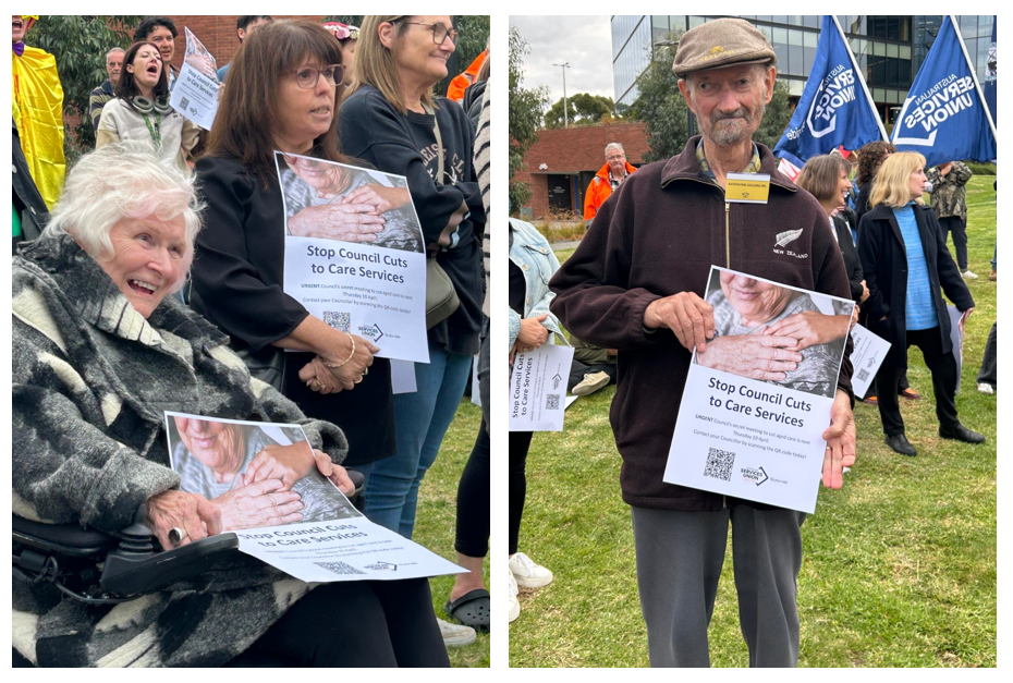 City of Greater Geelong council pauses transferring home care services after widespread protest