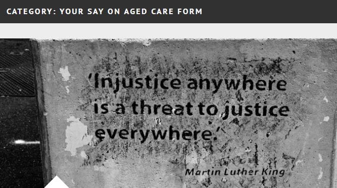 Have your say on aged care: QLD advocacy group launches new consumer website