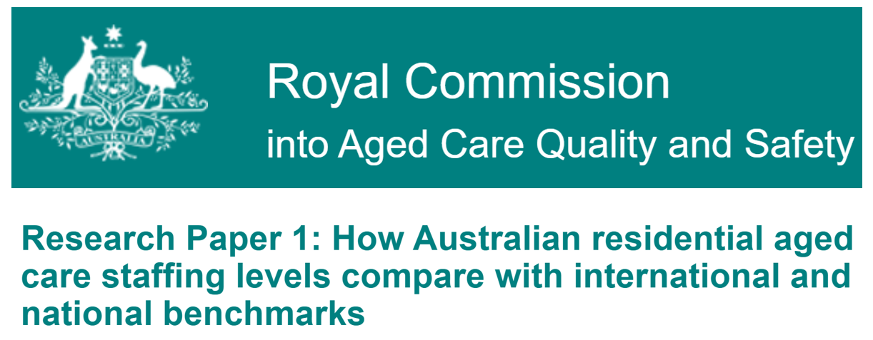 The answer: ‘not good’ – says Royal Commission research