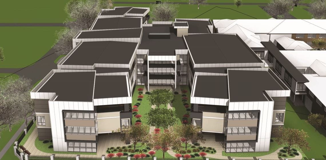 Innovative 3-storey care facility for regional NSW village and care operator