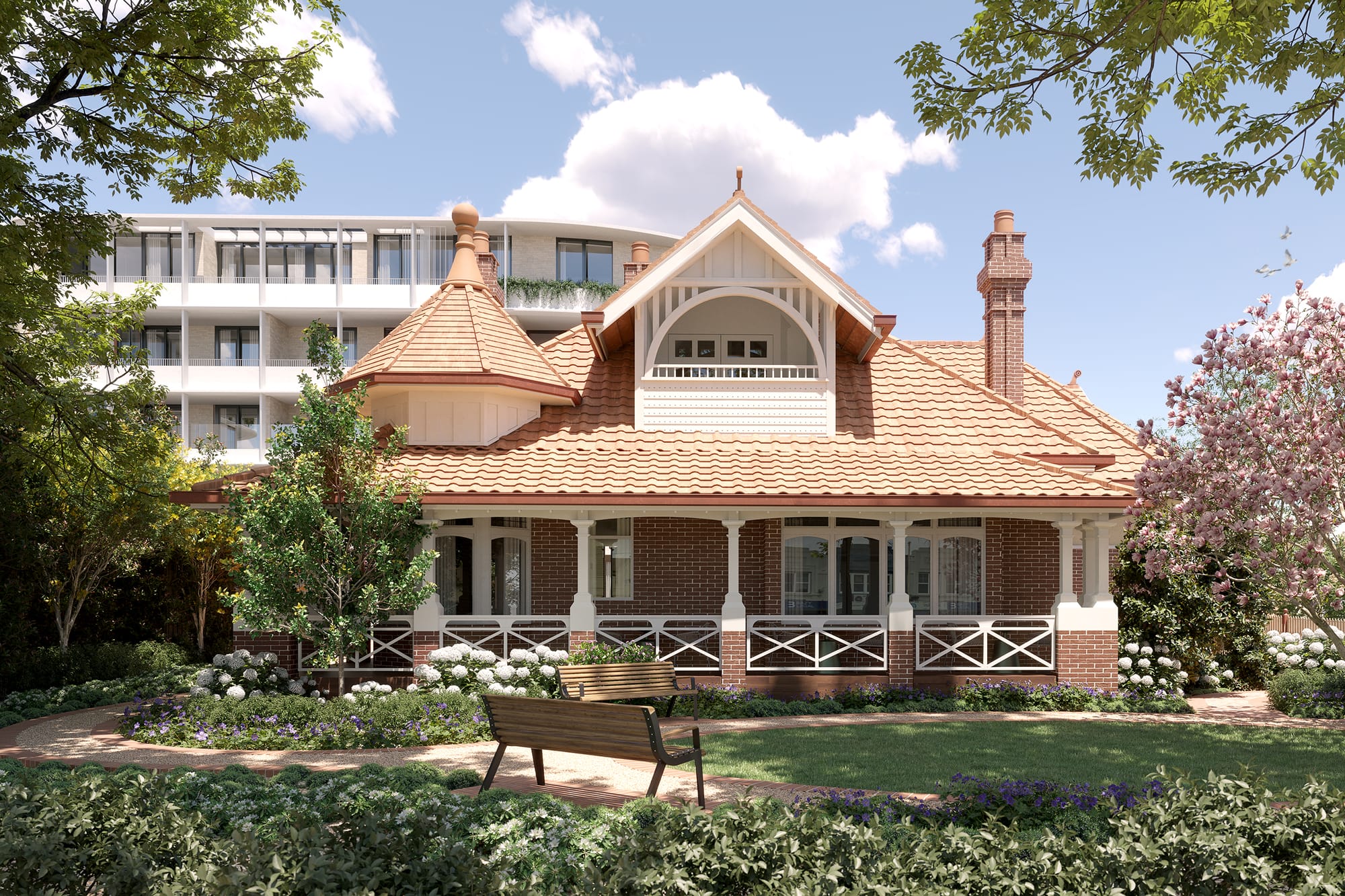 60% of apartments sold at OnetoAnother’s new retirement village The Trentham Sandringham, VIC with prices up to $3.65M