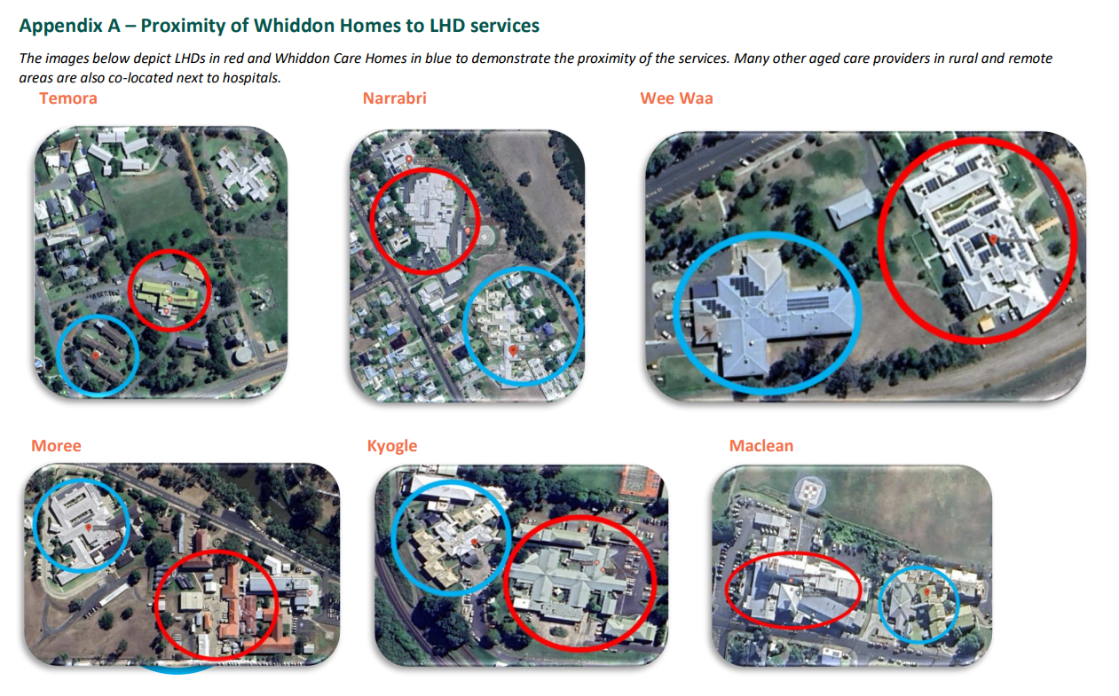 Spitting distance and resources not shared: Whiddon says collaboration vital in regional aged care
