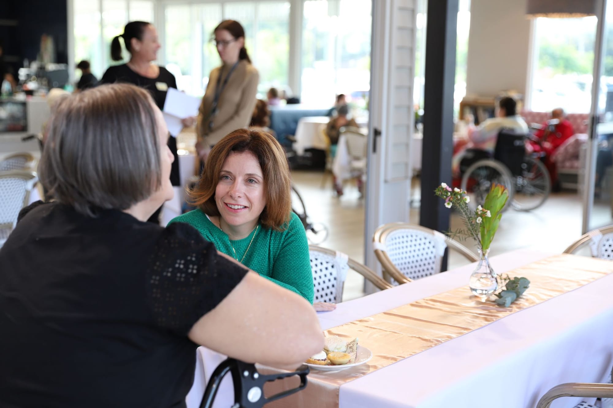 Aged Care Minister Anika Wells visits NewDirection Care's MICRO TOWN®