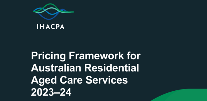 IHACPA releases aged care pricing advice and framework