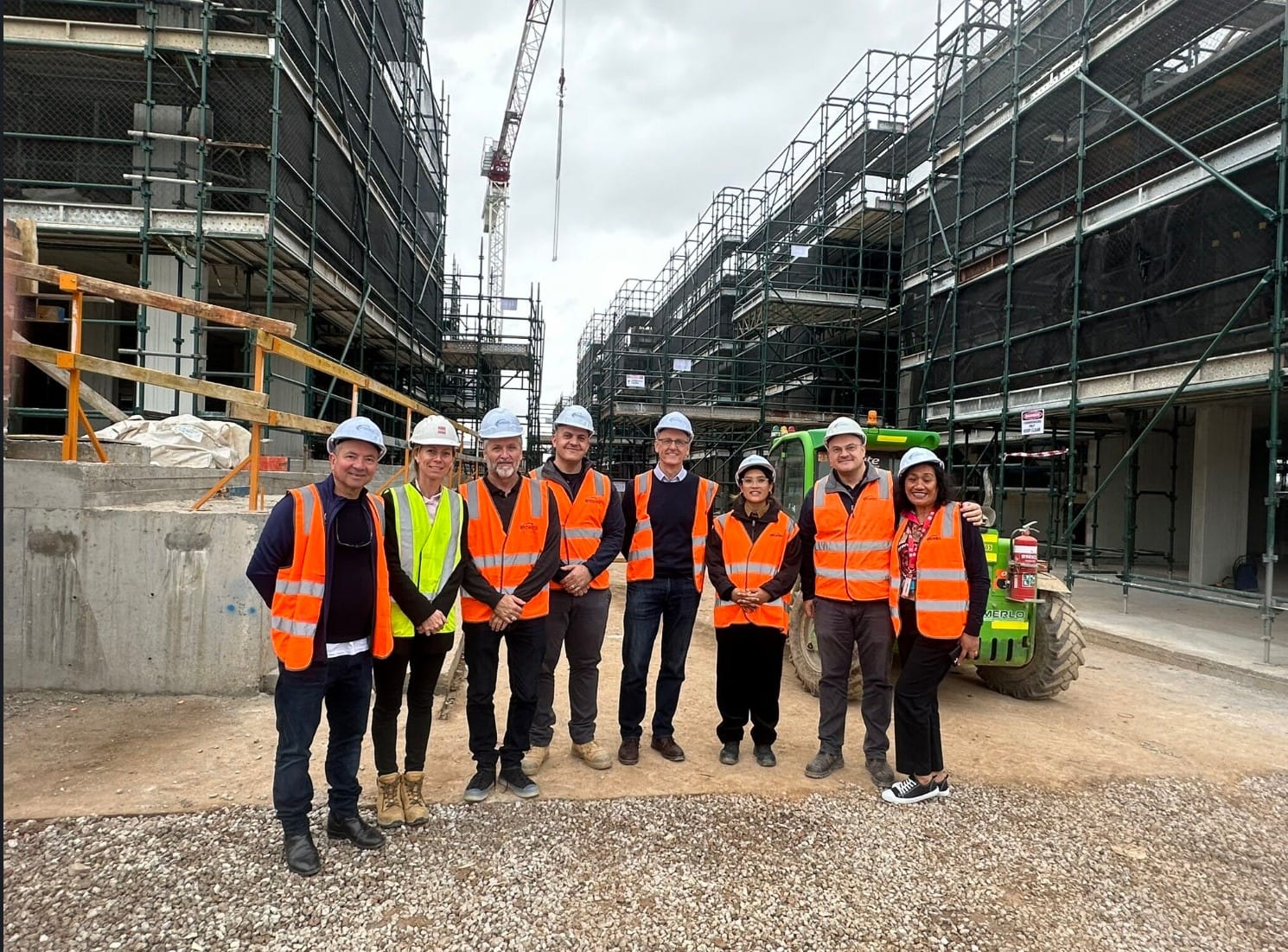 Impact Group top out structure for 45 seniors living units in Sydney's southwest